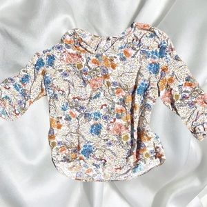 Rose & Rhyme dainty fairy floral silky top